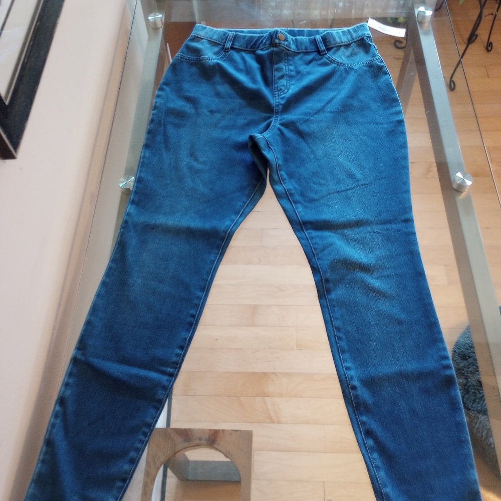 Denim stretch jeggings